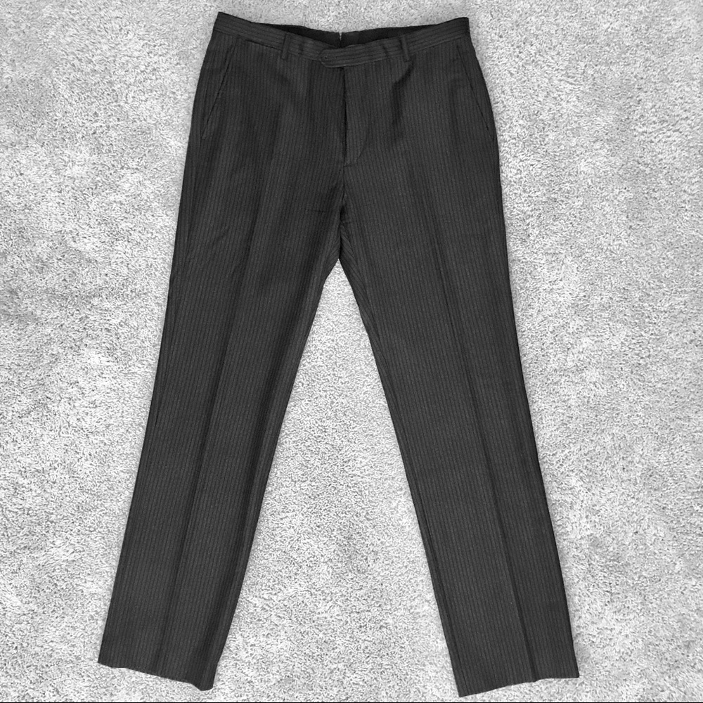 Men’s Brown Wool/Cashmere Slacks - Banana Republic